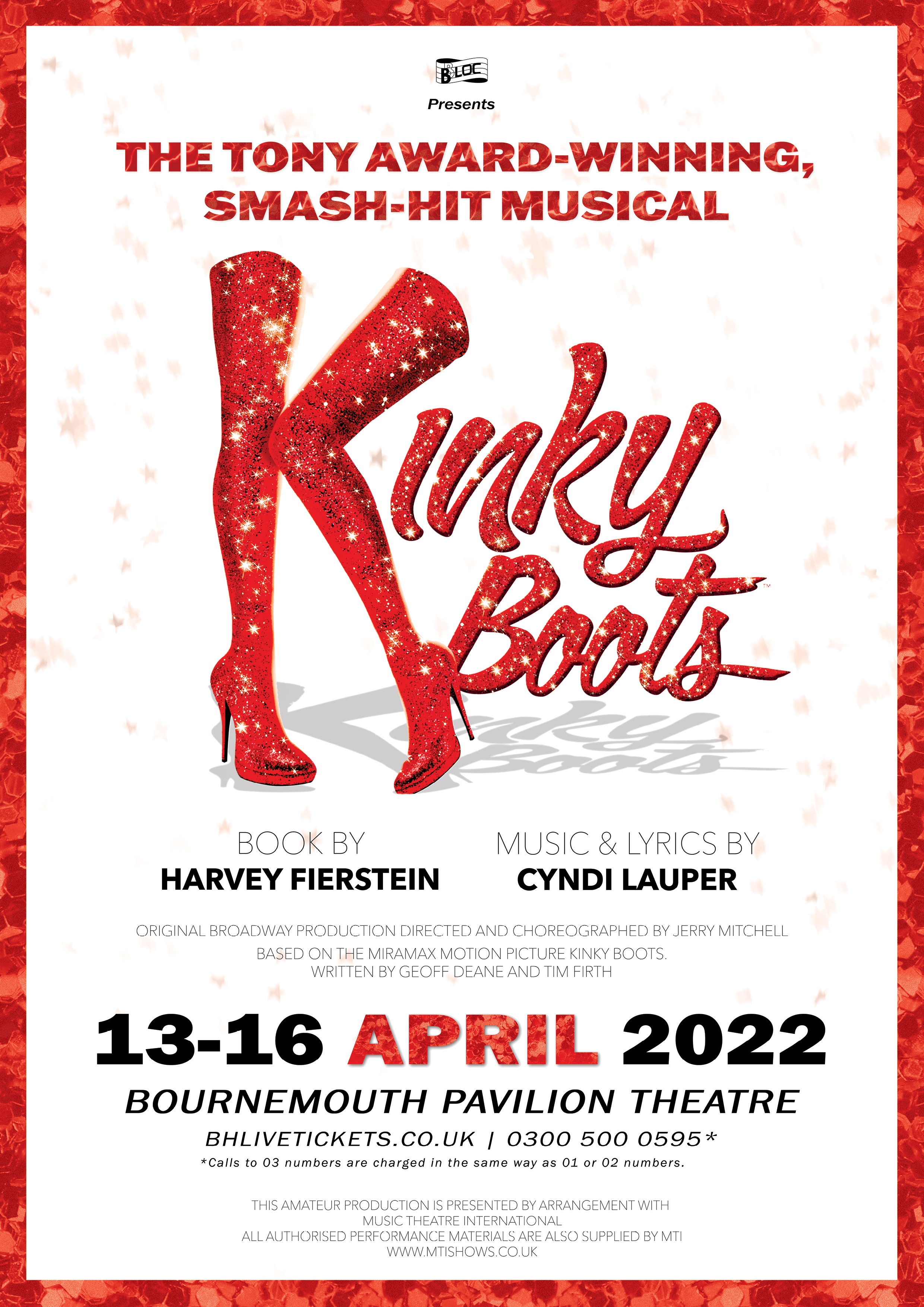 Kinky Boots The Musical Poster